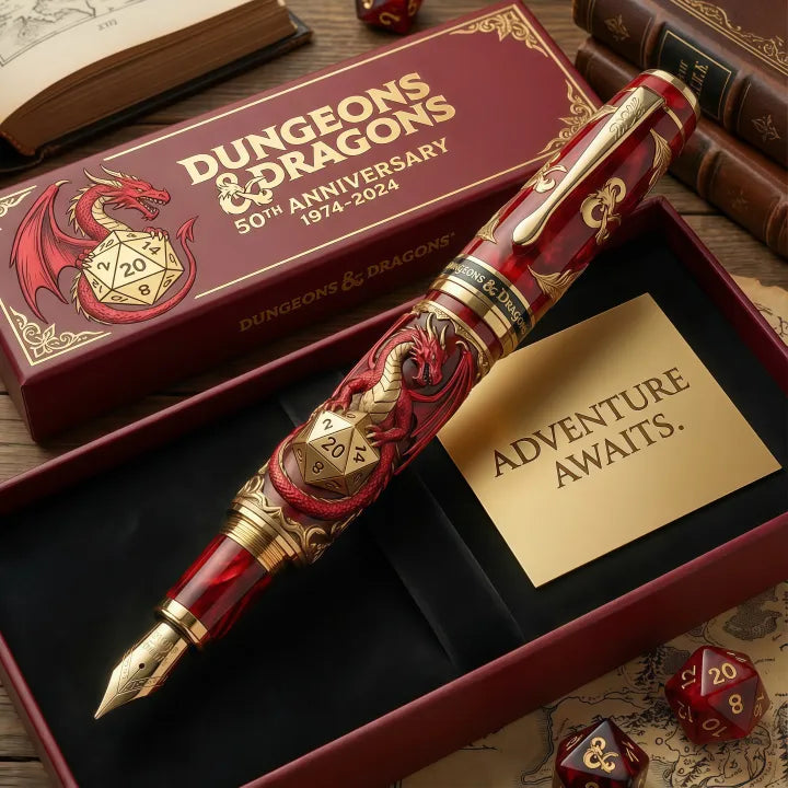 Dungeons & Dragons 50th Anniversary Limited Edition Fountain Pen
