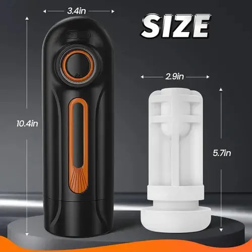 Superjoyg™10 Thrusting 10 Vibrating 3 Sucking Heating Male Masturbator