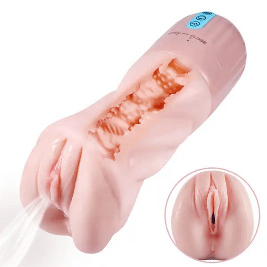 Superjoyg™5 Sucking Oral Swallowing 10 Vibrating Massage Training Masturbation Cup