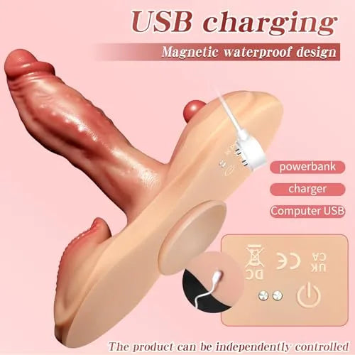 🔥2026 Immersive RideFlex Pro 🍑 Sit-and-Ride Stimulator — Dynamic Vibes, Hands-Free Control 🌊✨