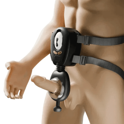 Superjoyg™Wearable Automatic 9 Swinging 9 Vibrating Male Masturbator
